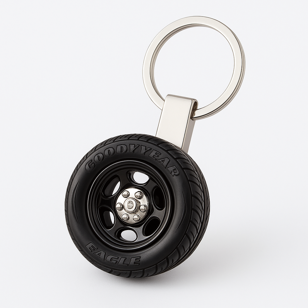 Wheel keychain